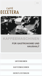 Mobile Screenshot of caffeeccetera.ch